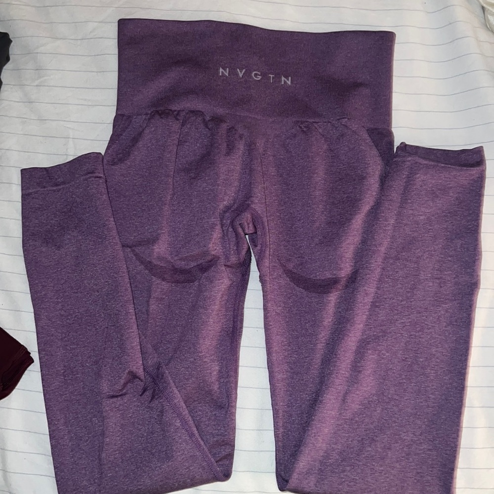 NVGTN purple leggings Small